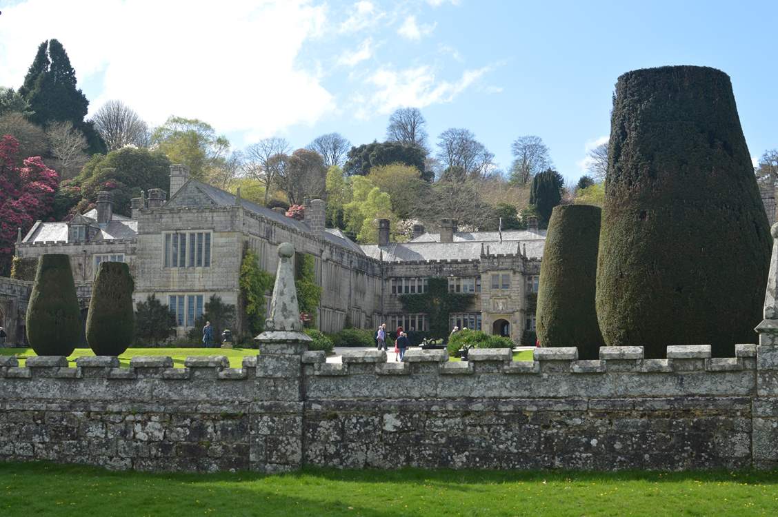 Discover the parkland, gardens and historic house at Lanhydrock (National Trust).