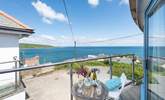 Boak Villa is a magical place for a getaway. The balcony looks over the harbour and bay. - Thumbnail Image