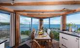 The kitchen/diner boasts panoramic sea views. - Thumbnail Image