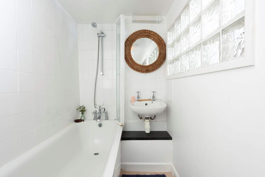 The en suite bathroom to bedroom 3.