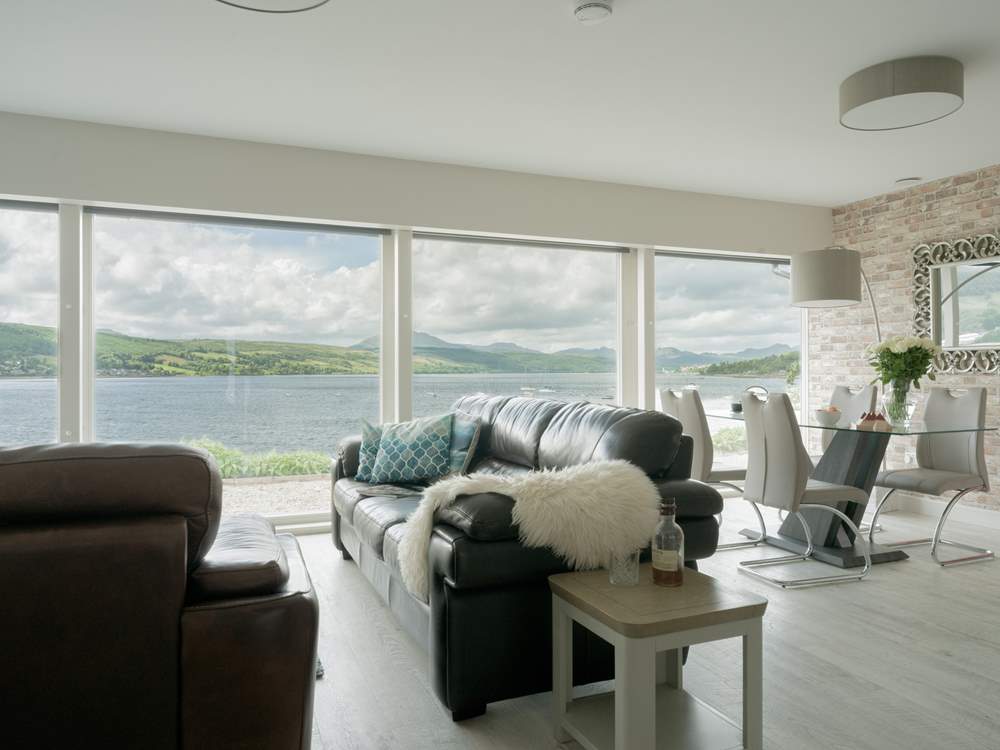 Living-room number two, with its gorgeous views.