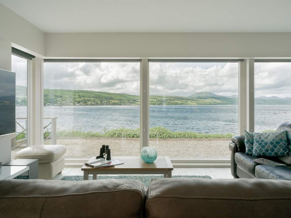 There are large Smart TVs in both living-rooms if you can drag your eyes away from the views.