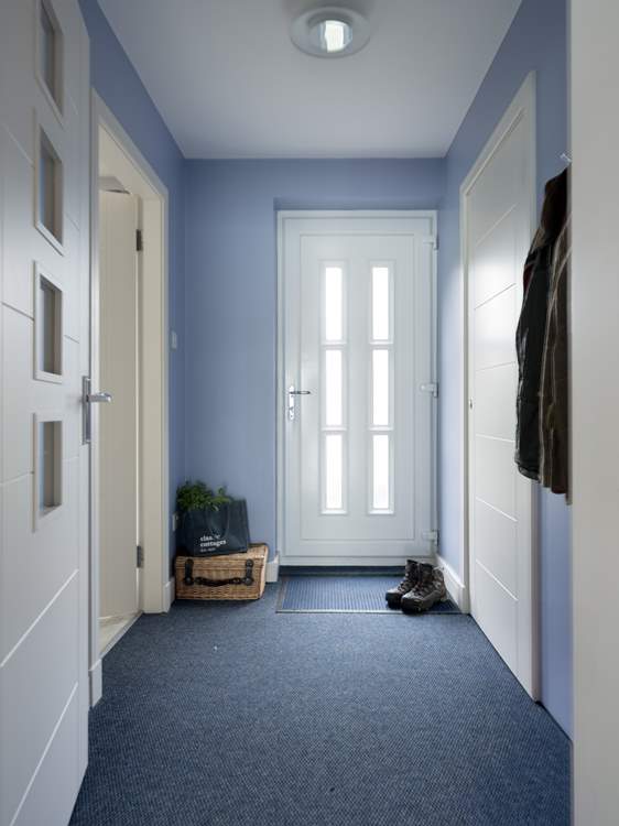 Room for your boots and coats.