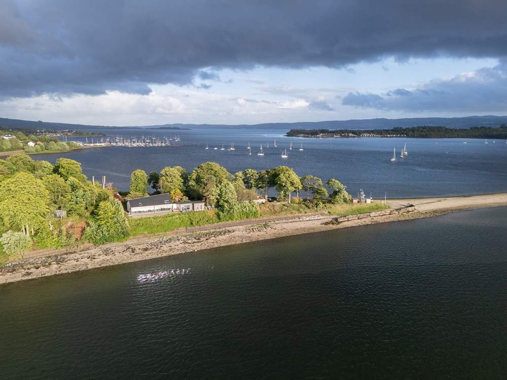 Ferry Point House sits in a magnificent position.