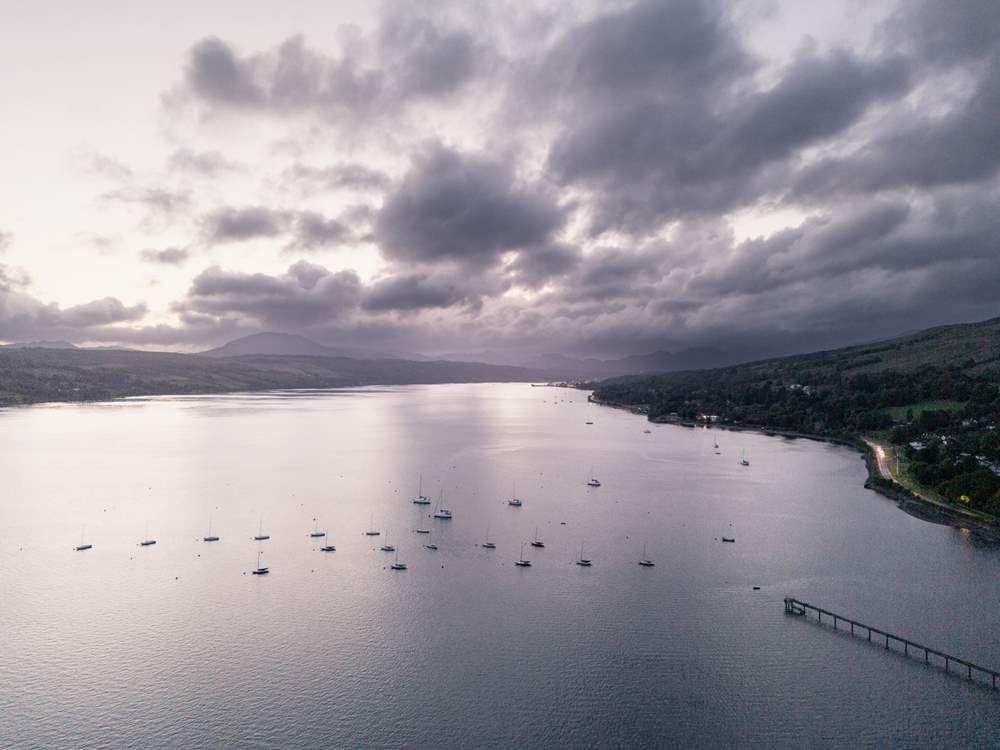 The magnificent night sky.