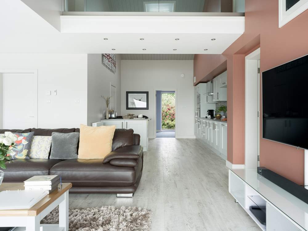 There is so much room at Ferry Point House including two living-rooms and two kitchens.