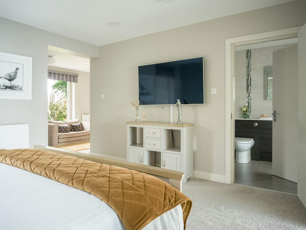 Bedroom 1 has a Smart TV and its own sitting-area, perfect to sit quietly with a good book.
