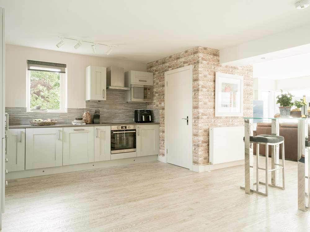 Kitchen number two is fully equipped and spacious.