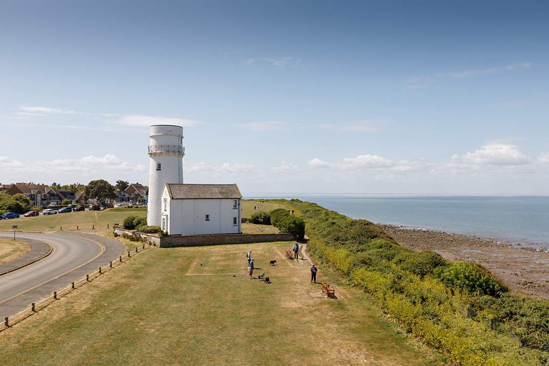 Views towards Hunstanton and the iconic lighthouse.
