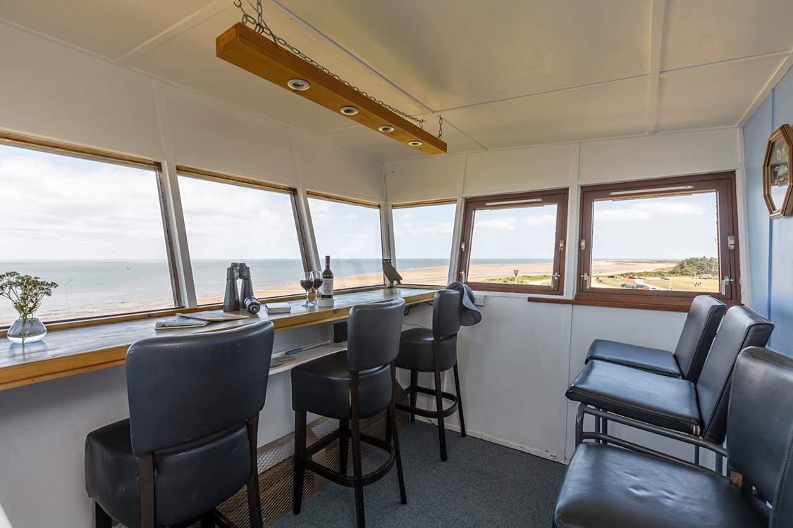 You will never be bored of this tower view, whatever the season brings.