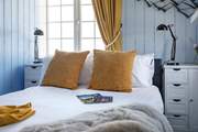 Views to the sea in two directions from the cosy double.