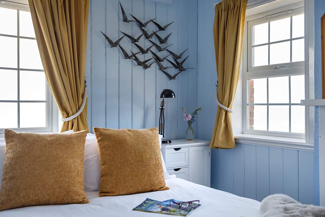 Relax in the tranquil double room.