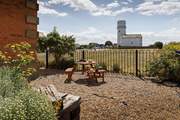 Al fresco dining with fabulous views.