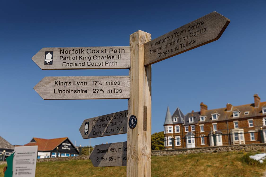 Explore the coastal paths and beautiful countryside.