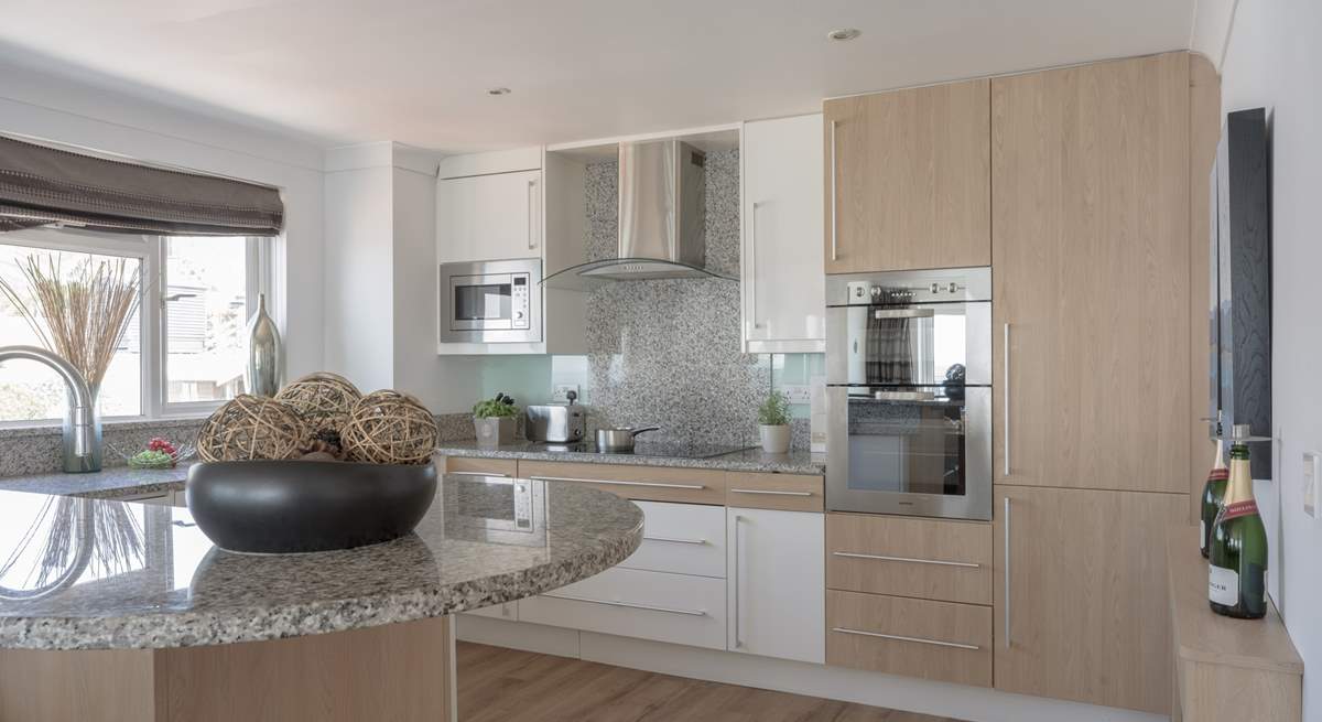 Enjoy the views whilst cooking up a family feast in the fully equipped kitchen.