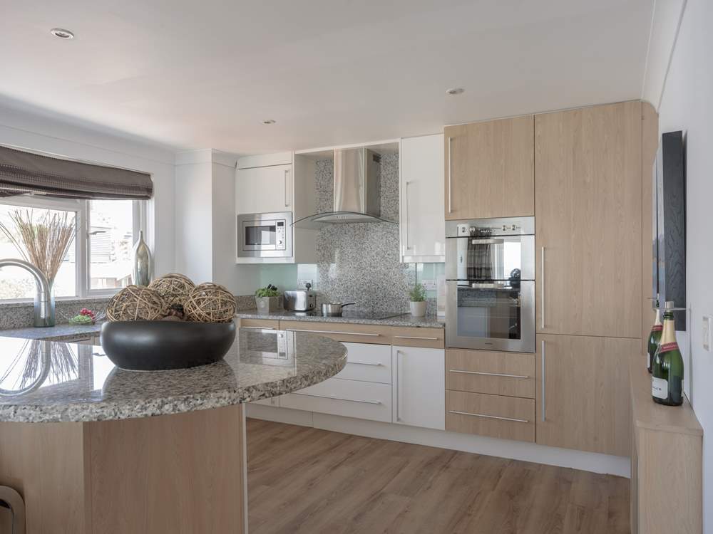 Enjoy the views whilst cooking up a family feast in the fully equipped kitchen.