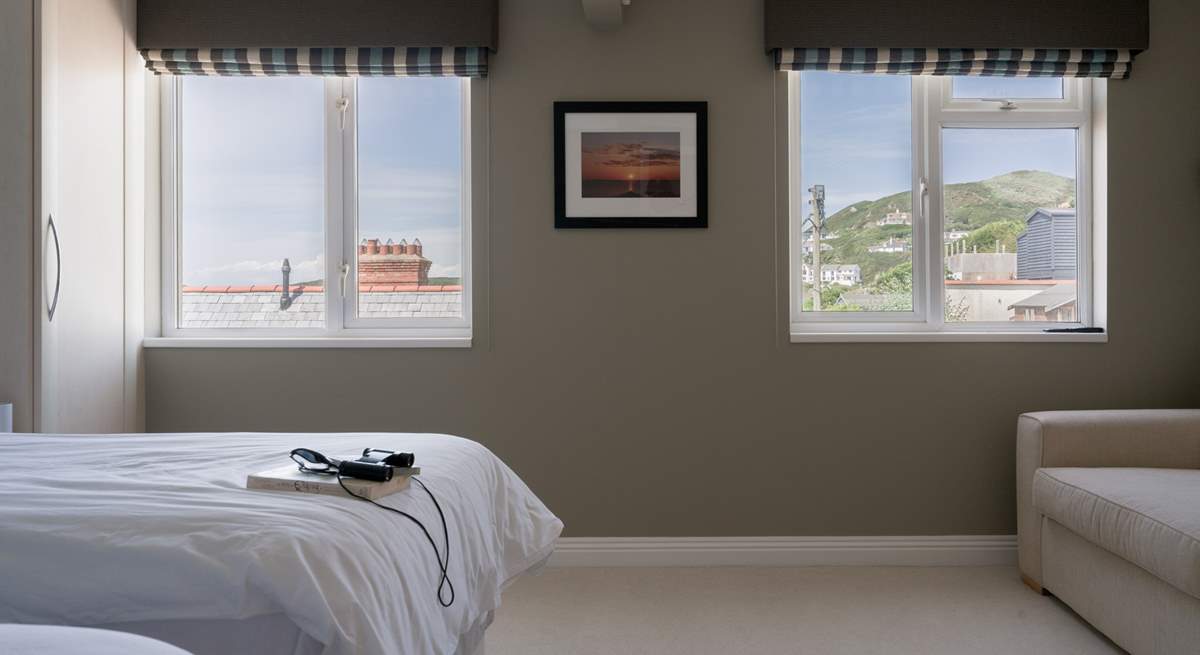 The twin bedroom also offers a sofa bed option.