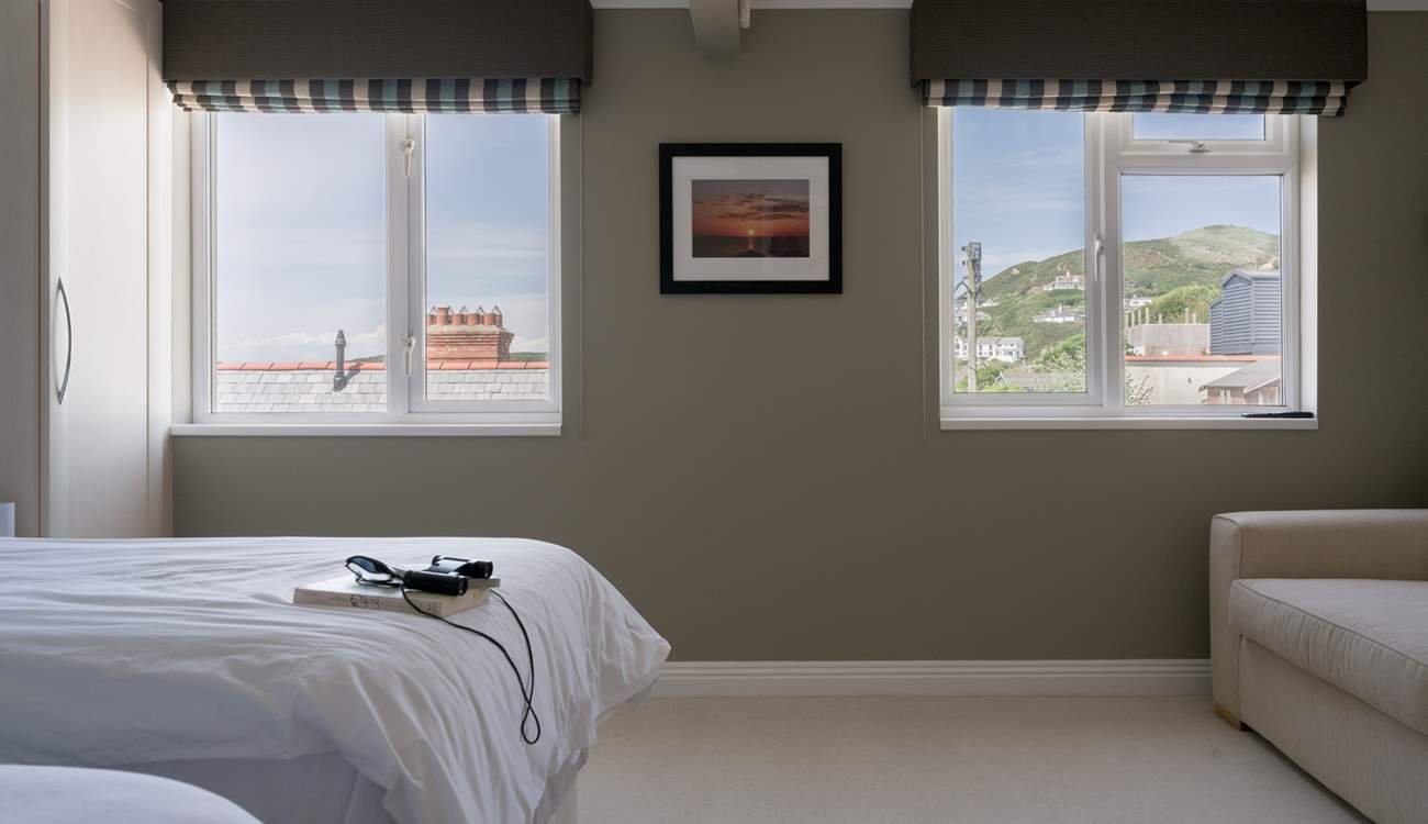 The twin bedroom also offers a sofa bed option.