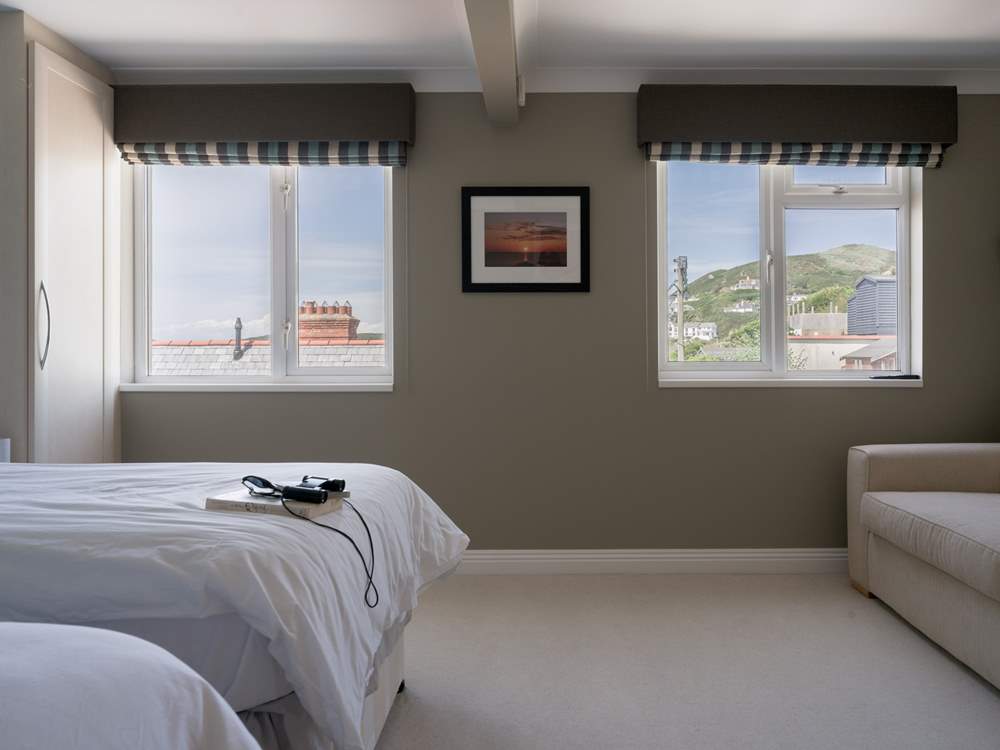 The twin bedroom also offers a sofa bed option.