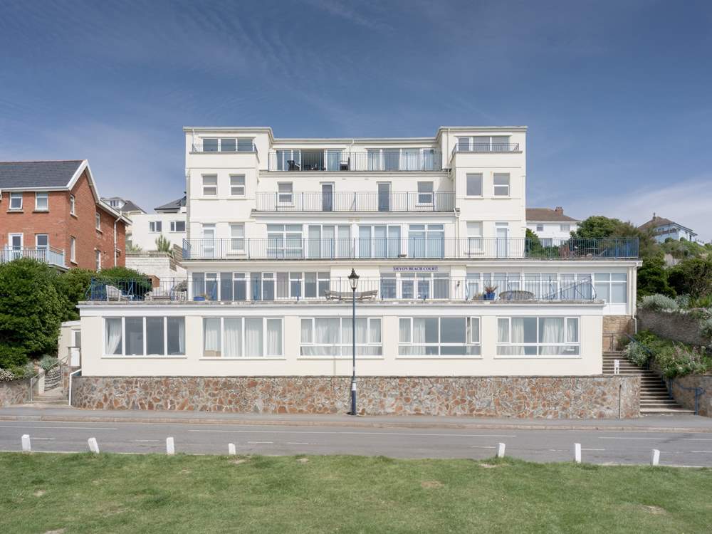 Devon Beach Court is the penthouse apartment to the left.