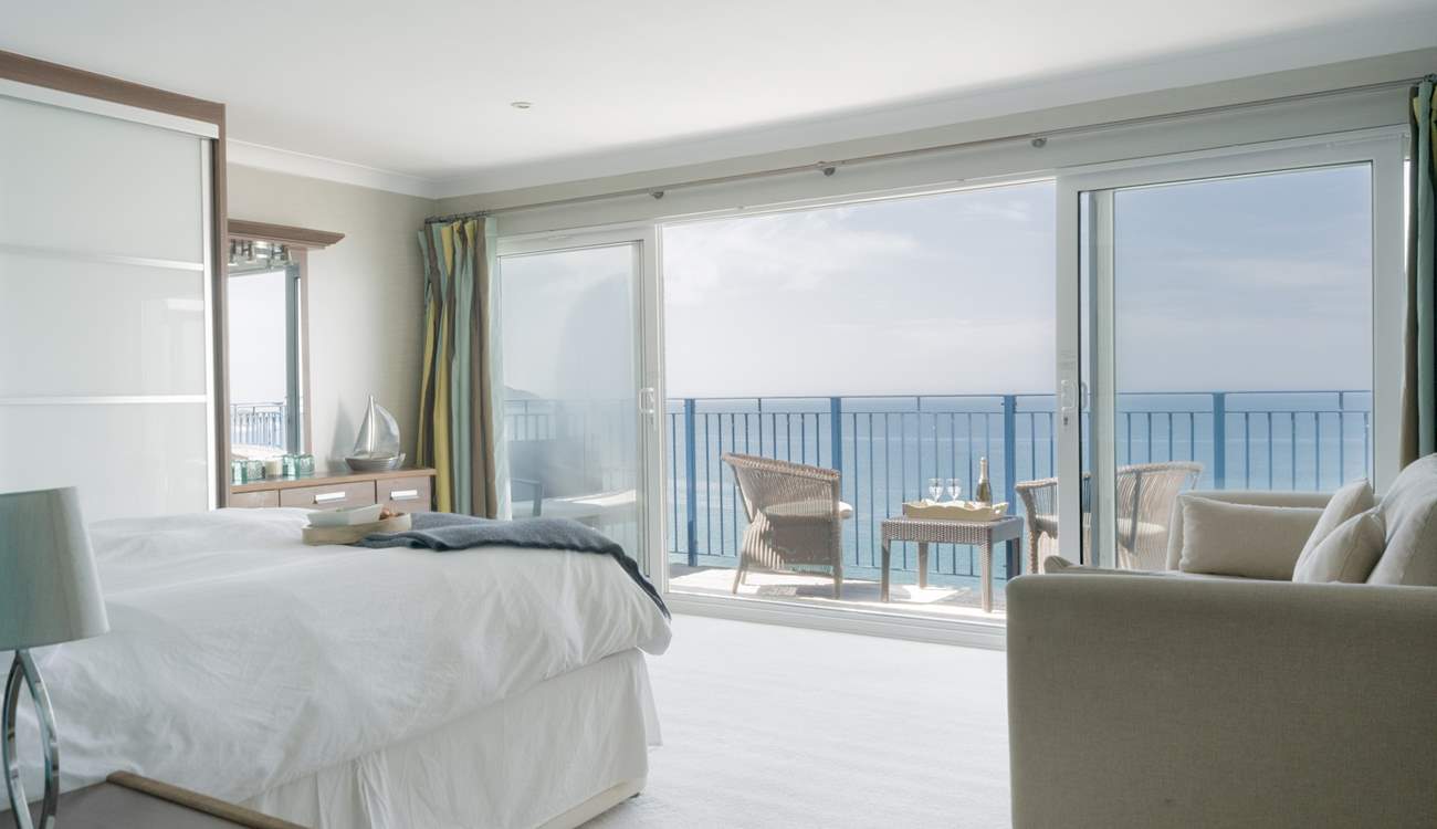 You have a front seat position of the best view in Woolacombe!