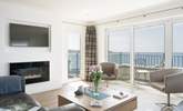 The sitting-area offers the perfect spot to relax before hitting the beach for the day. - Thumbnail Image