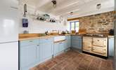 The cottage kitchen has an electric Esse for all your cooking needs.  - Thumbnail Image