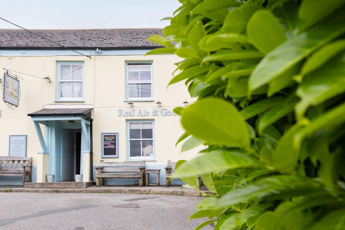 The Old Quay Inn is only a two minute walk from your front door.