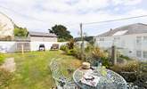 The enclosed garden is such a suntrap.  - Thumbnail Image