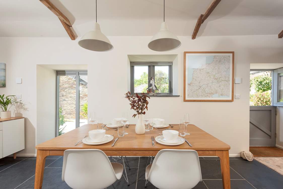 Enjoy holiday meals together whilst staying at The Milk Shed.