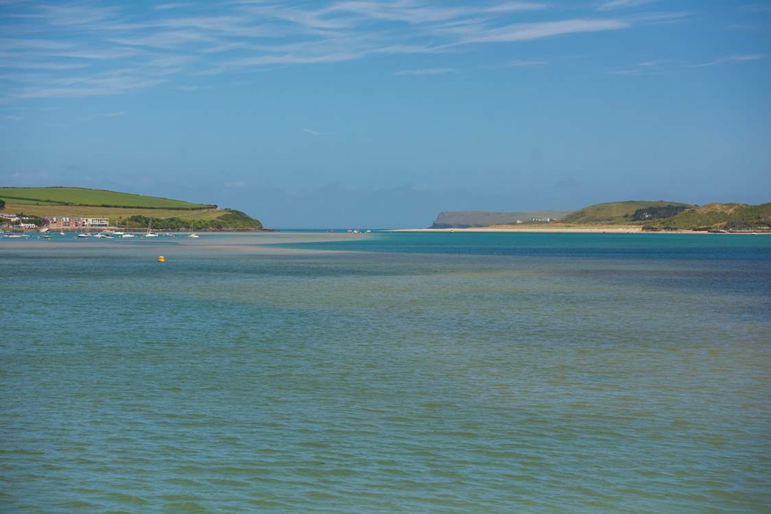 The beautiful Camel Estuary.