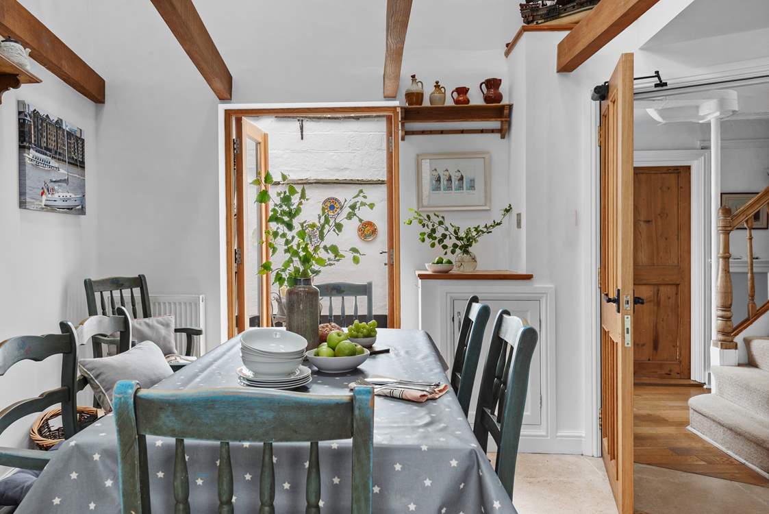 The kitchen/breakfast-room is sure to become the heart of the home.