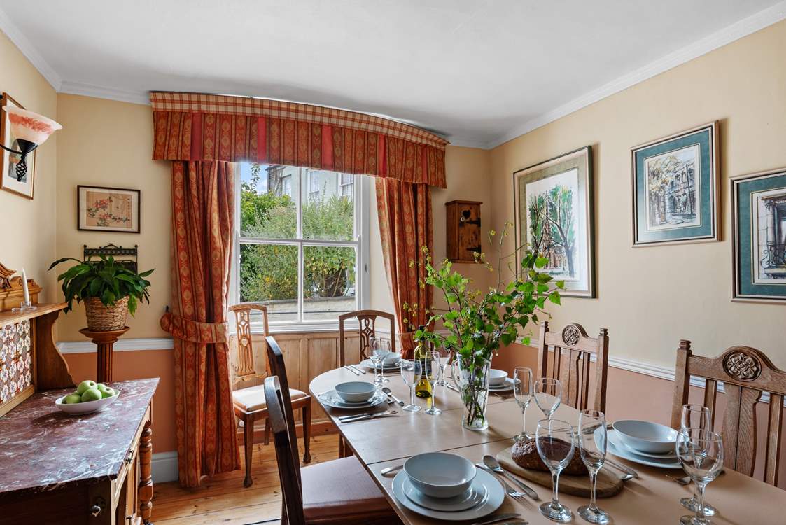 It's the perfect room for celebrating a special event.