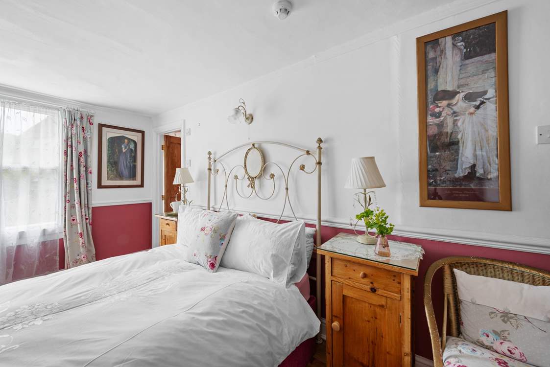 Bedroom 2 is a charming room.