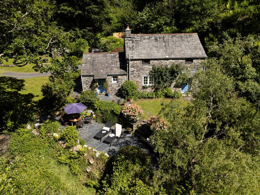 Set in seven acres of gardens and woodland, it's picture perfect.