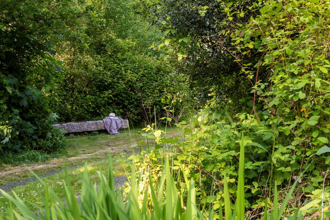 A place to sit in the shade.