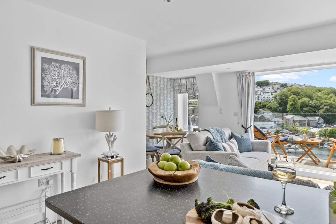 Open plan living, will ensure you make the most of time together.