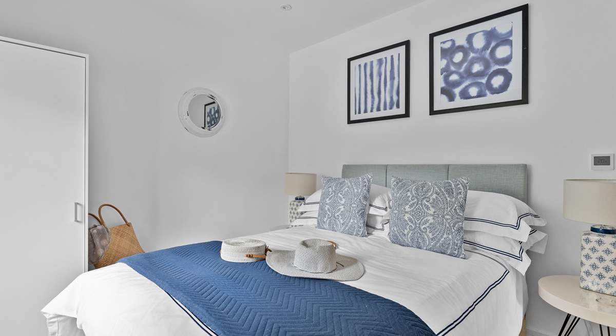 There are two beautiful bedrooms at Water's Edge!