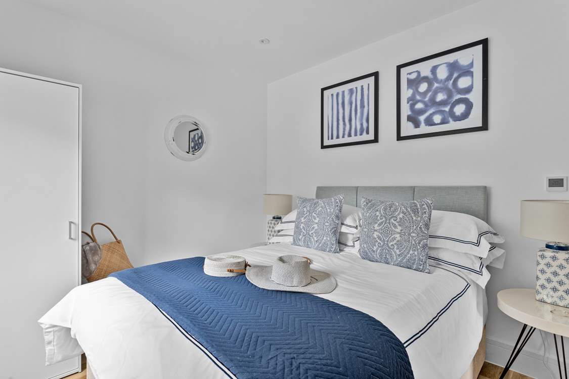 There are two beautiful bedrooms at Water's Edge!