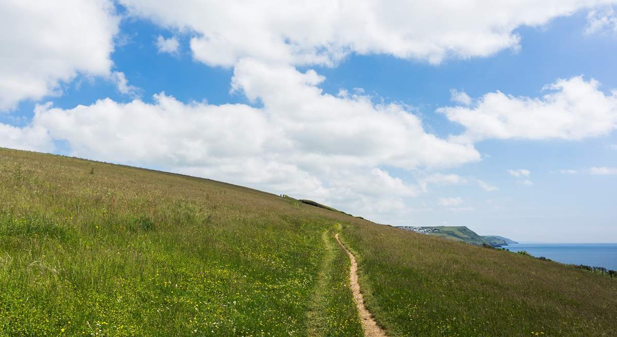 Take to the coastal footpath to discover visual treats around every corner.