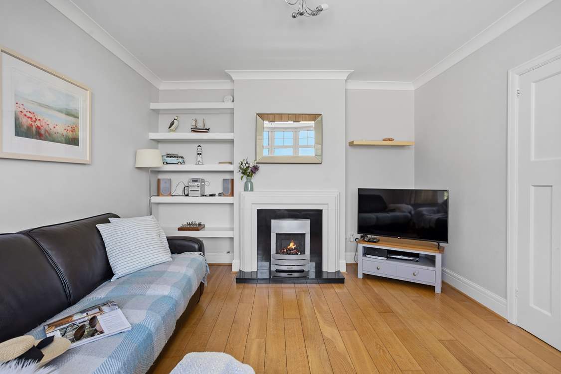 There's a second sitting-room where all can gather.