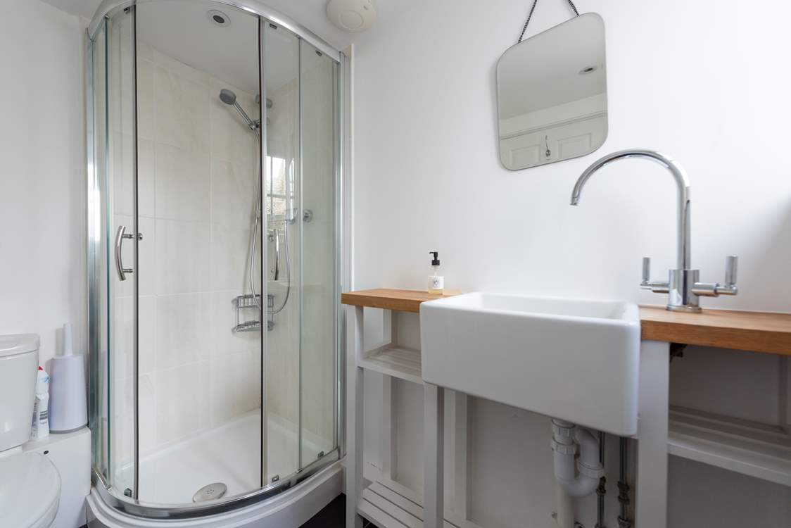 The ground floor shower-room.