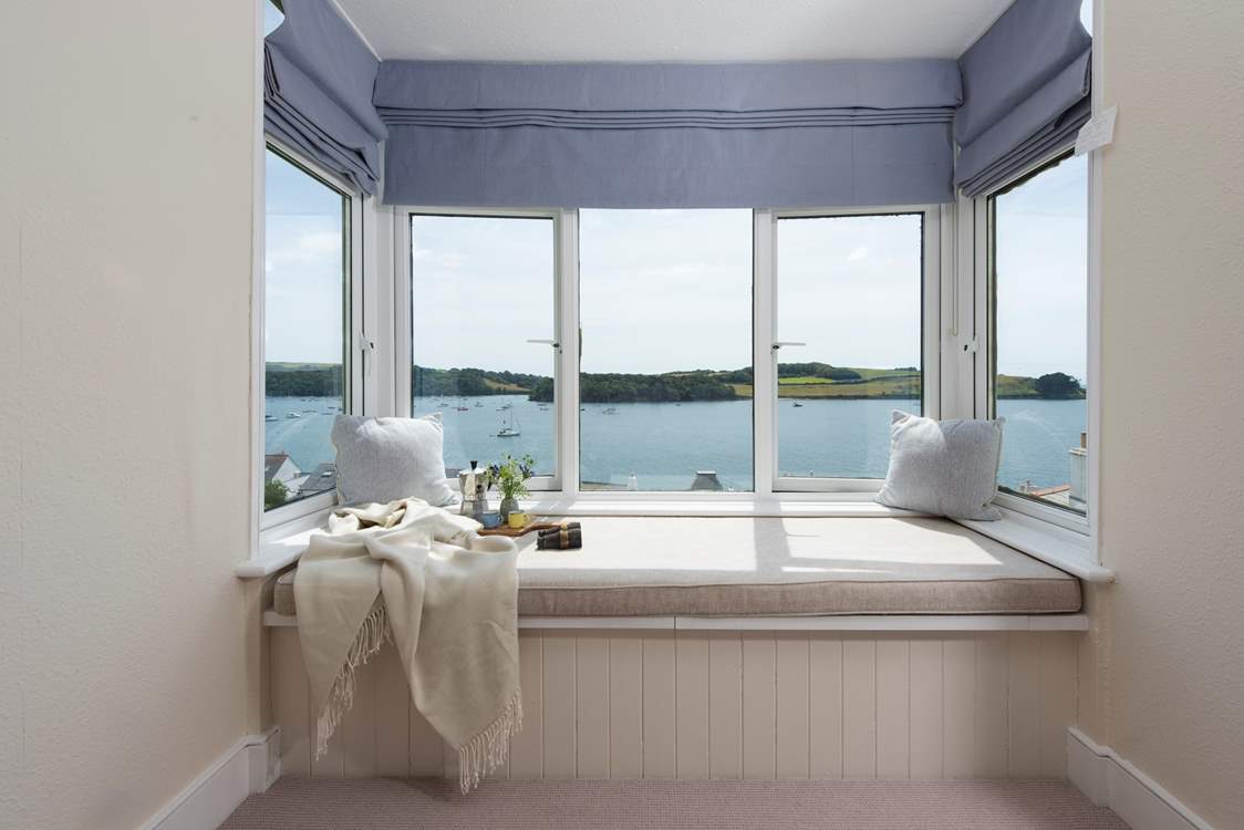 Find a cosy corner on a window seat and relax in this blissful spot.