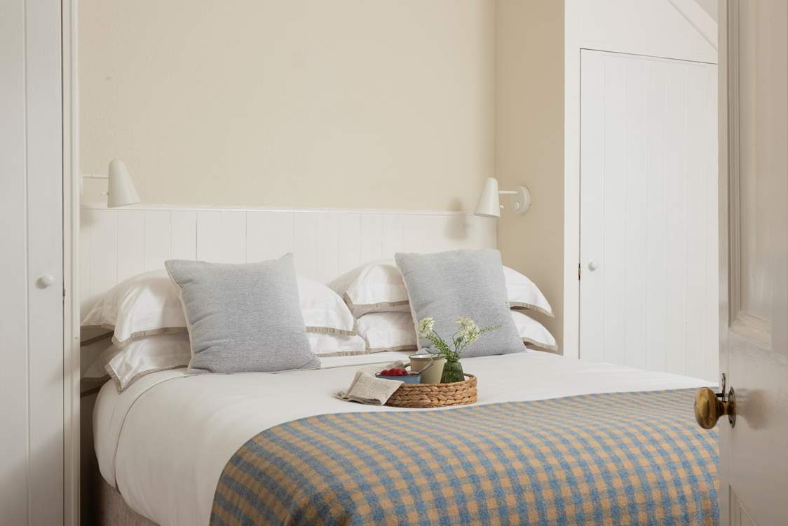 Lovely linens await.