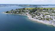 Beautiful St Mawes in the foreground with Falmouth behind.