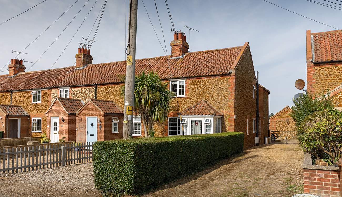 Extra parking is adjacent to the cottage, drive down the lane through the gate to park an additional car. 