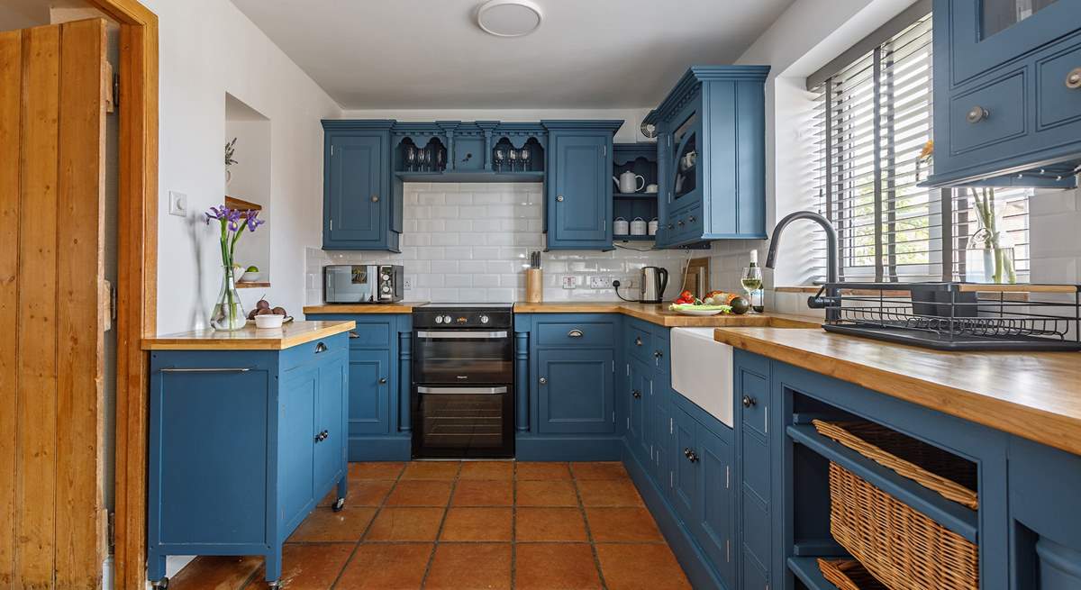 You will find all the equipment you'll need in the kitchen. 