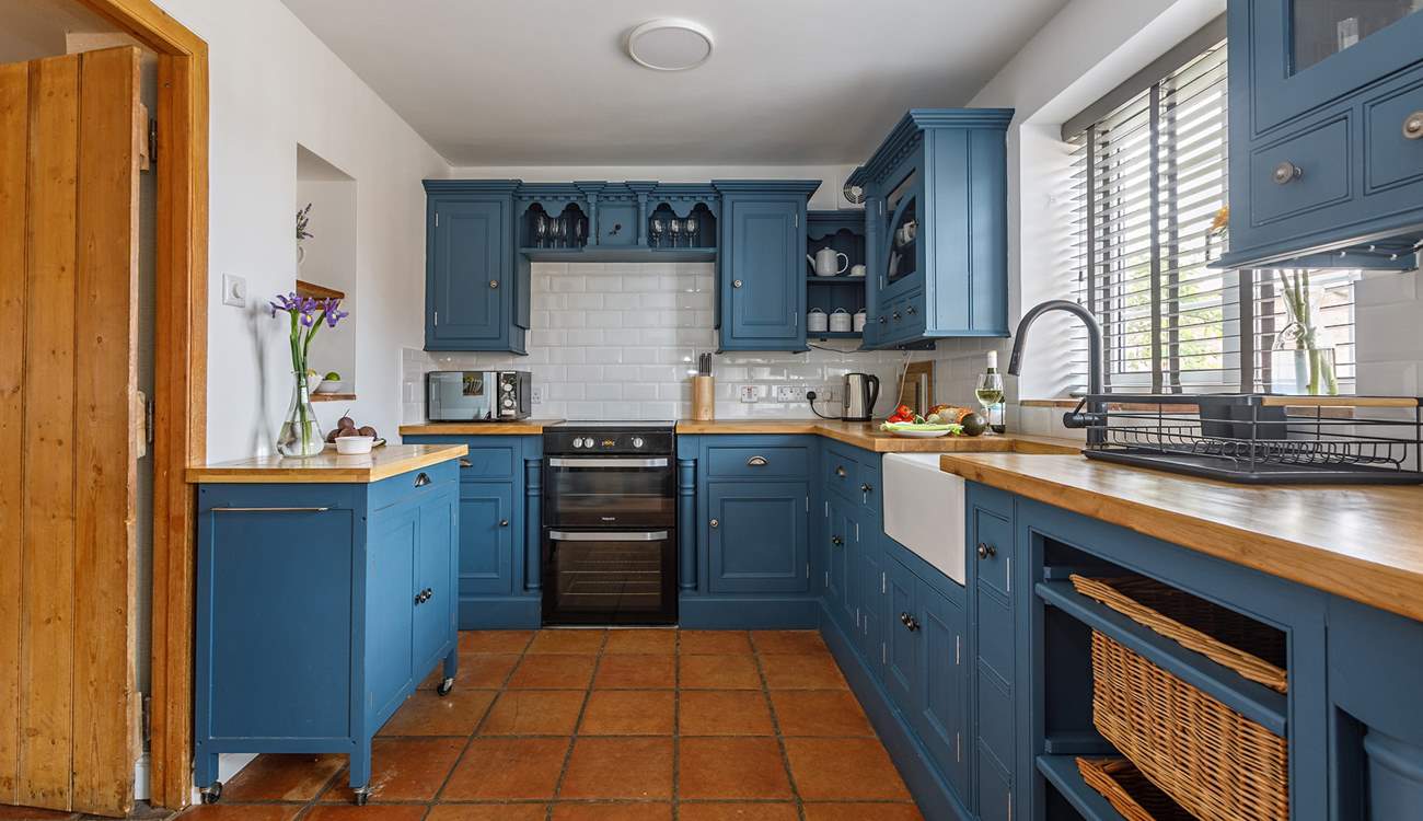 You will find all the equipment you'll need in the kitchen. 