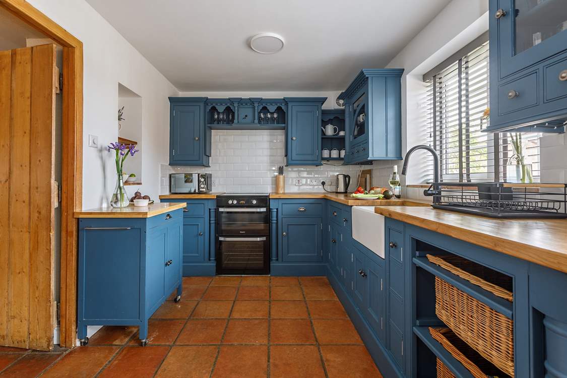 You will find all the equipment you'll need in the kitchen.