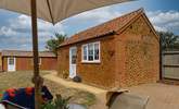 The building at the bottom of the garden is not for guests' use.  - Thumbnail Image
